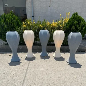 گلدان شهری طرح مانکن