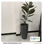 گلدان بزرگ ارغوان و گل فیتوس