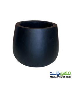 گلدان-فایبرگلاس-مدل-گلابی-کوتاه