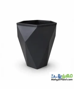 گلدان فایبرگلاس مدل لاله وارونه
