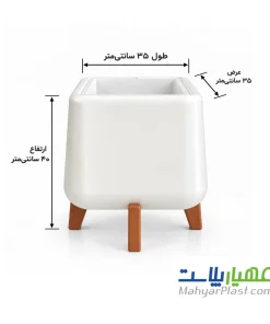 گلدان پلیمری مدل آلاله