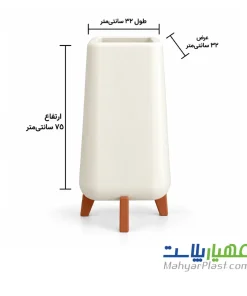 گلدان پلیمری مدل لیلیوم 