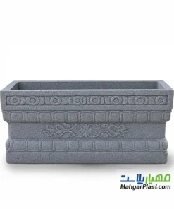 گلدان بزرگ شهری مدل شقایق
